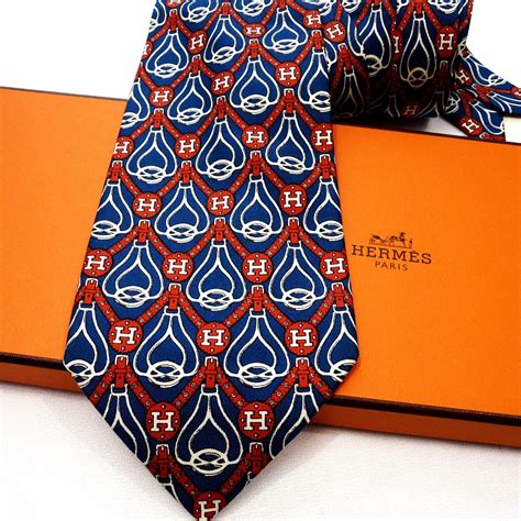 hermes silk tie uk